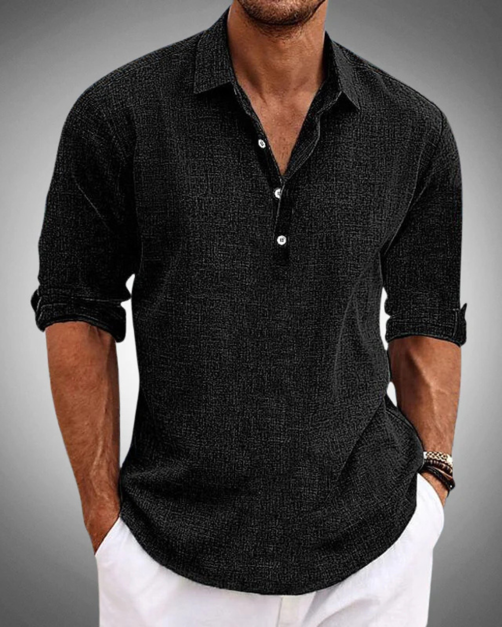 Edward | Elegant Cotton Shirt