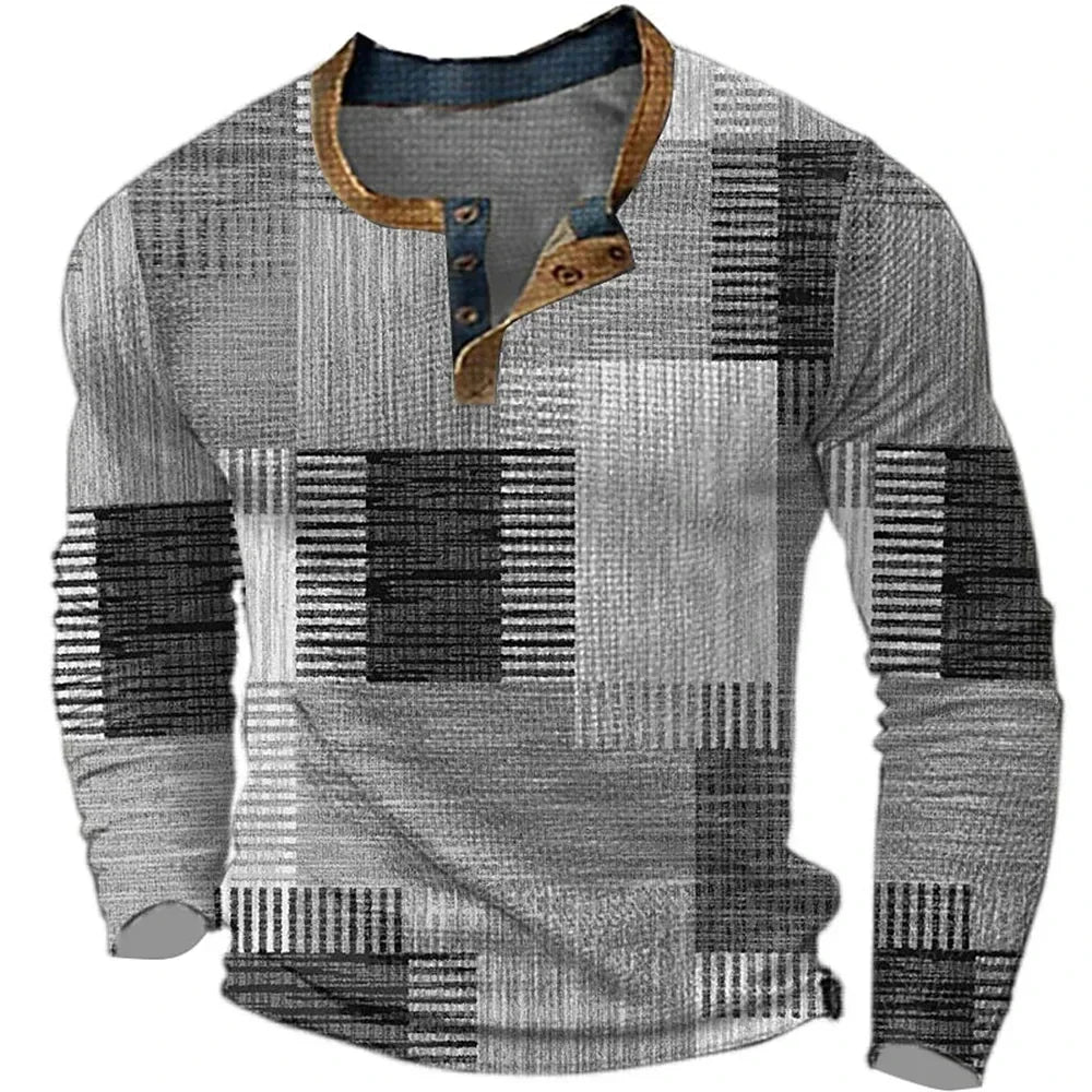 Steve | Colourful Long Sleeve Men’s Shirt