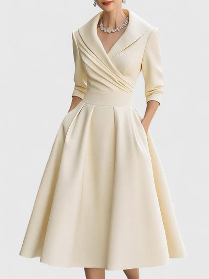 Zyrah™ | Elegant Midi Dress