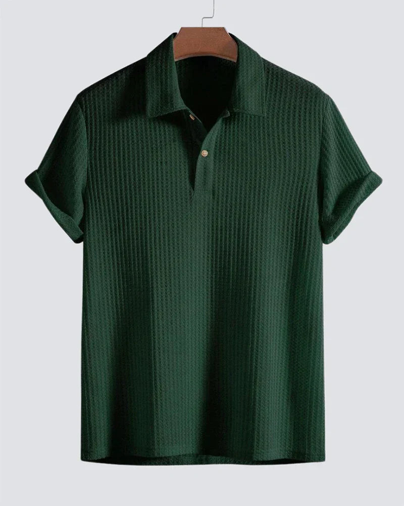 Mason™ | Textured Waffle Knit Shirt
