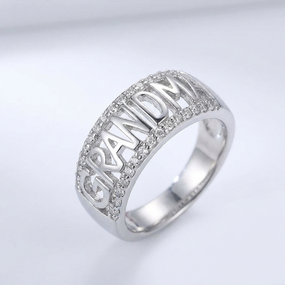 PROUD GRANDMA RING