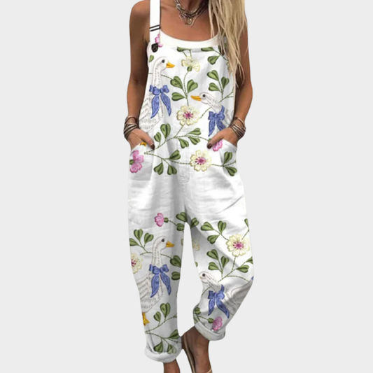 Eveline | Relaxed Printed Jumpsuit