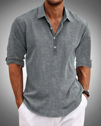 Edward | Elegant Cotton Shirt