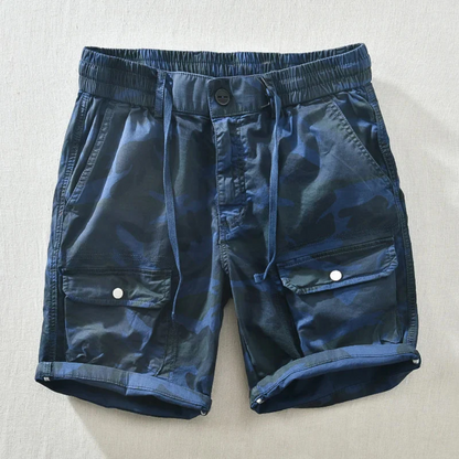 Dominik | Men's Cargo Shorts in Camouflage for Summer