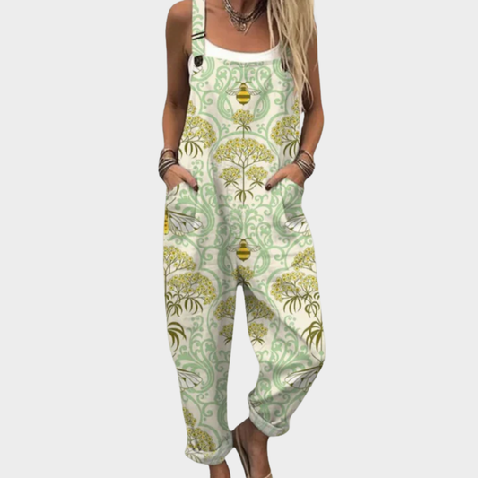Amandine | Relaxed Printed Jumpsuit