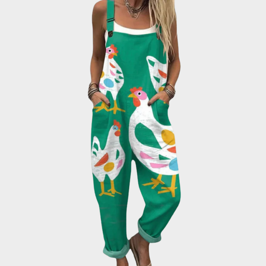 Sophie | Relaxed Printed Jumpsuit