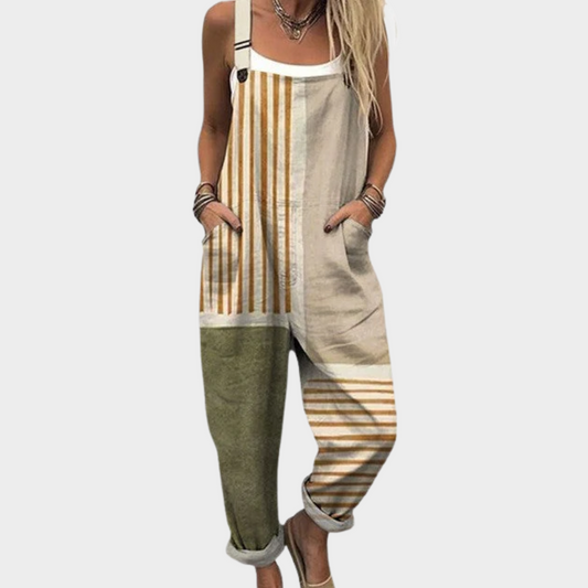Chloe | Relaxed Printed Jumpsuit