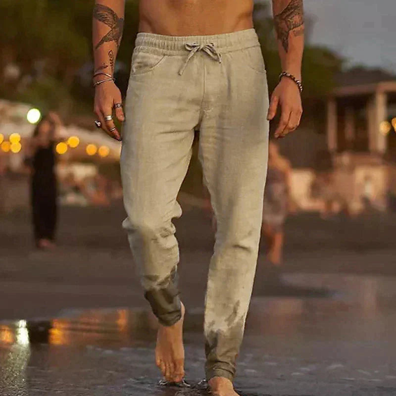 Igor | Lightweight Linen Beach Pants for Summer