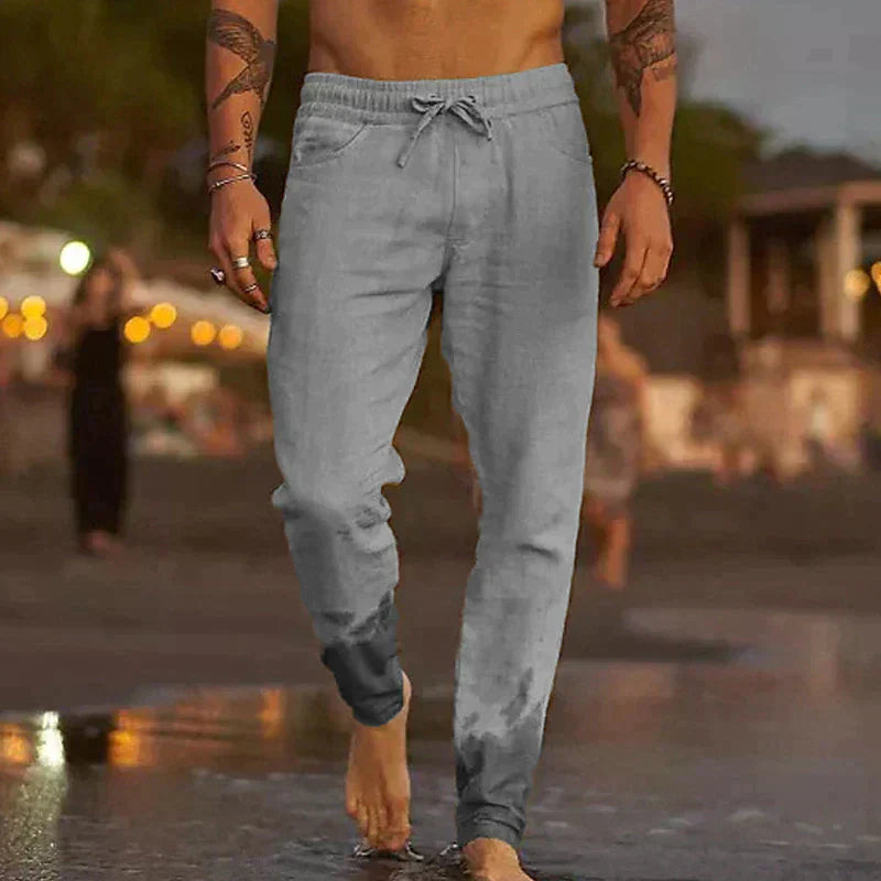 Igor | Lightweight Linen Beach Pants for Summer