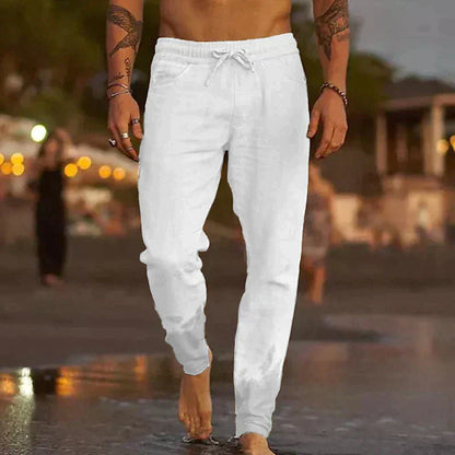 Liam | Relaxed Linen Beach Pants