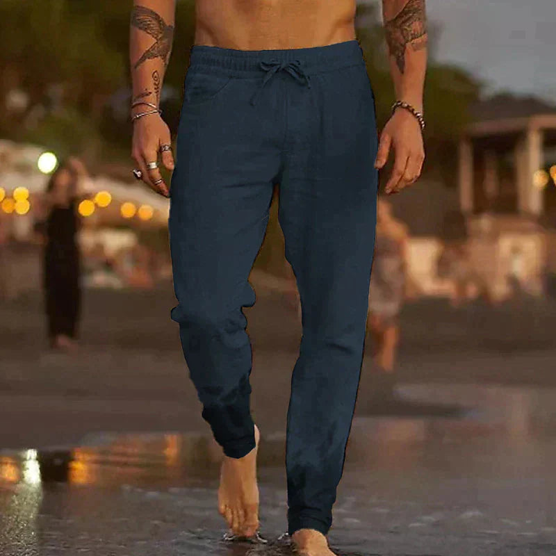 Igor | Lightweight Linen Beach Pants for Summer