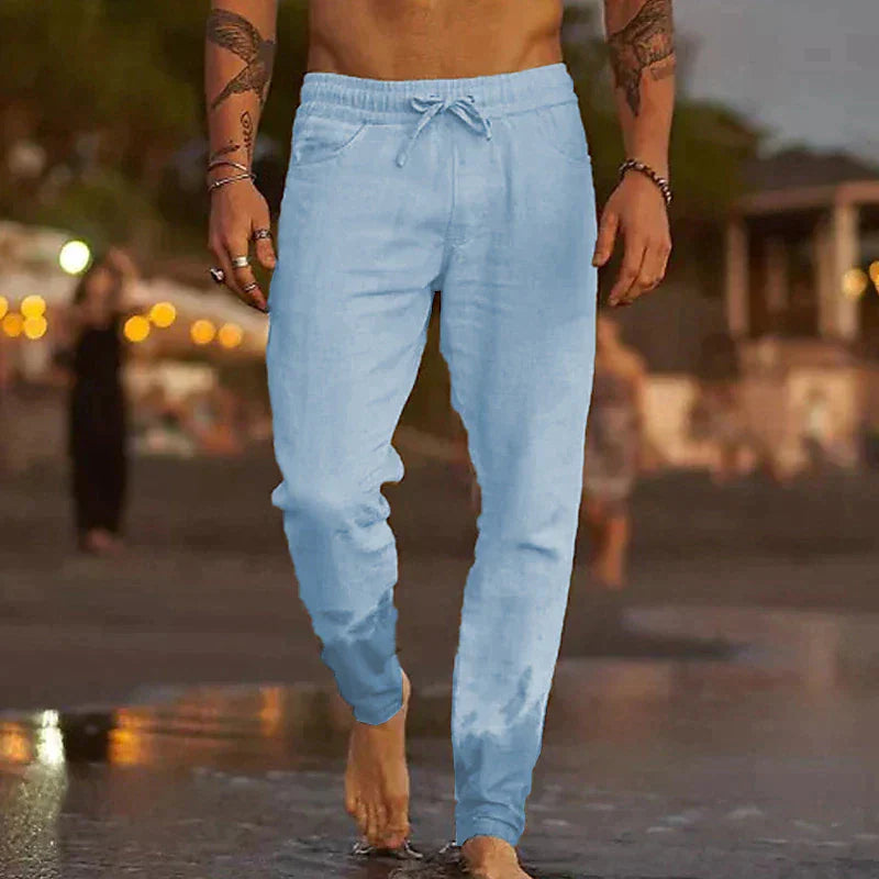 Igor | Lightweight Linen Beach Pants for Summer