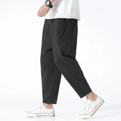 Jude™ | City Linen Ankle Trousers