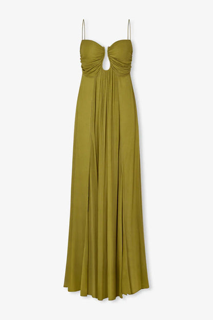 Taylor | Stylish Green Guest Dress