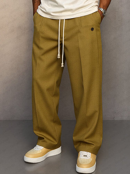 Zenon | Loose Men's Pants with Elastic Waistband
