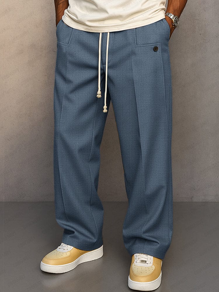 Zenon | Loose Men's Pants with Elastic Waistband