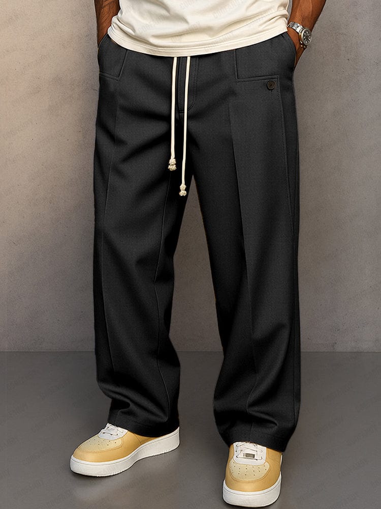Zenon | Loose Men's Pants with Elastic Waistband