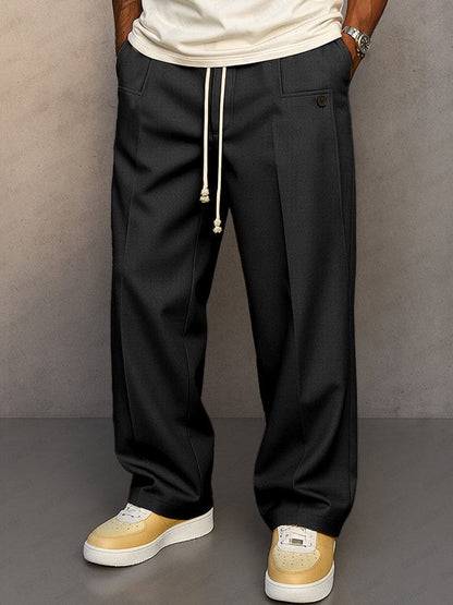 Zenon | Loose Men's Pants with Elastic Waistband