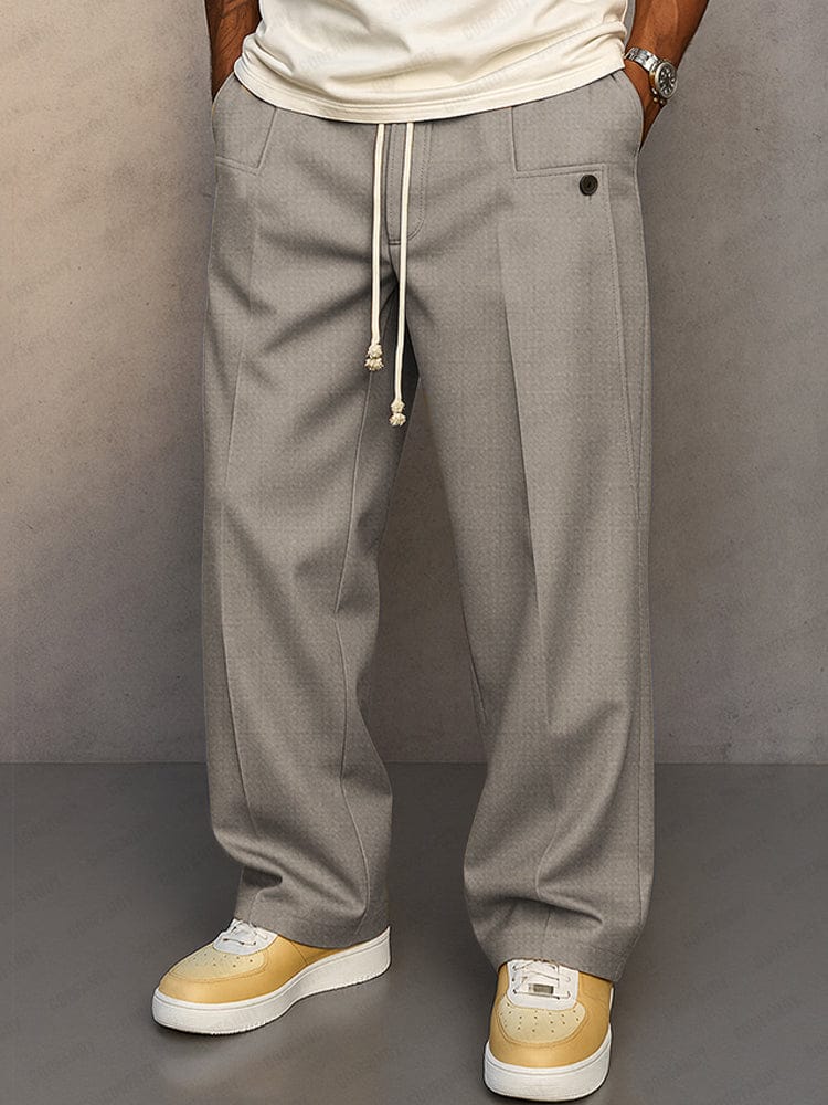 Zenon | Loose Men's Pants with Elastic Waistband