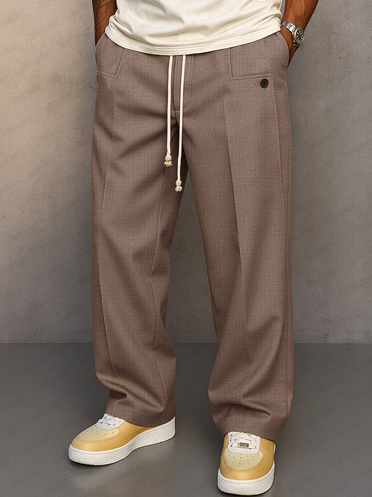 Zenon | Loose Men's Pants with Elastic Waistband