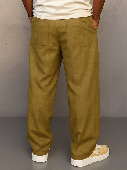 Zenon | Loose Men's Pants with Elastic Waistband