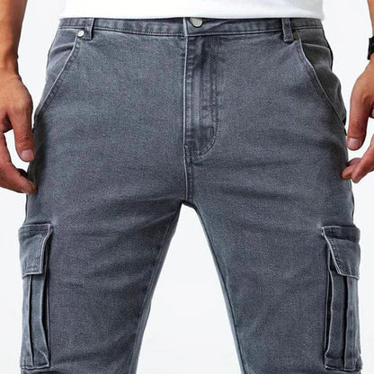 Albert | Fitted Cargo Jeans Pants for Everyday