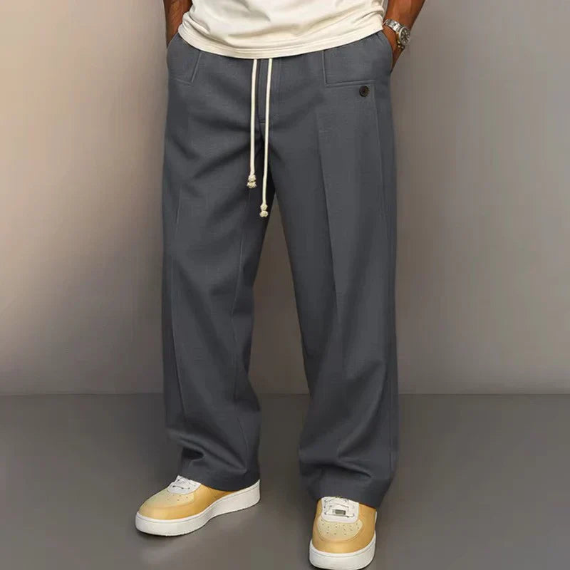 Jules | Relaxed Fit Smart Trousers