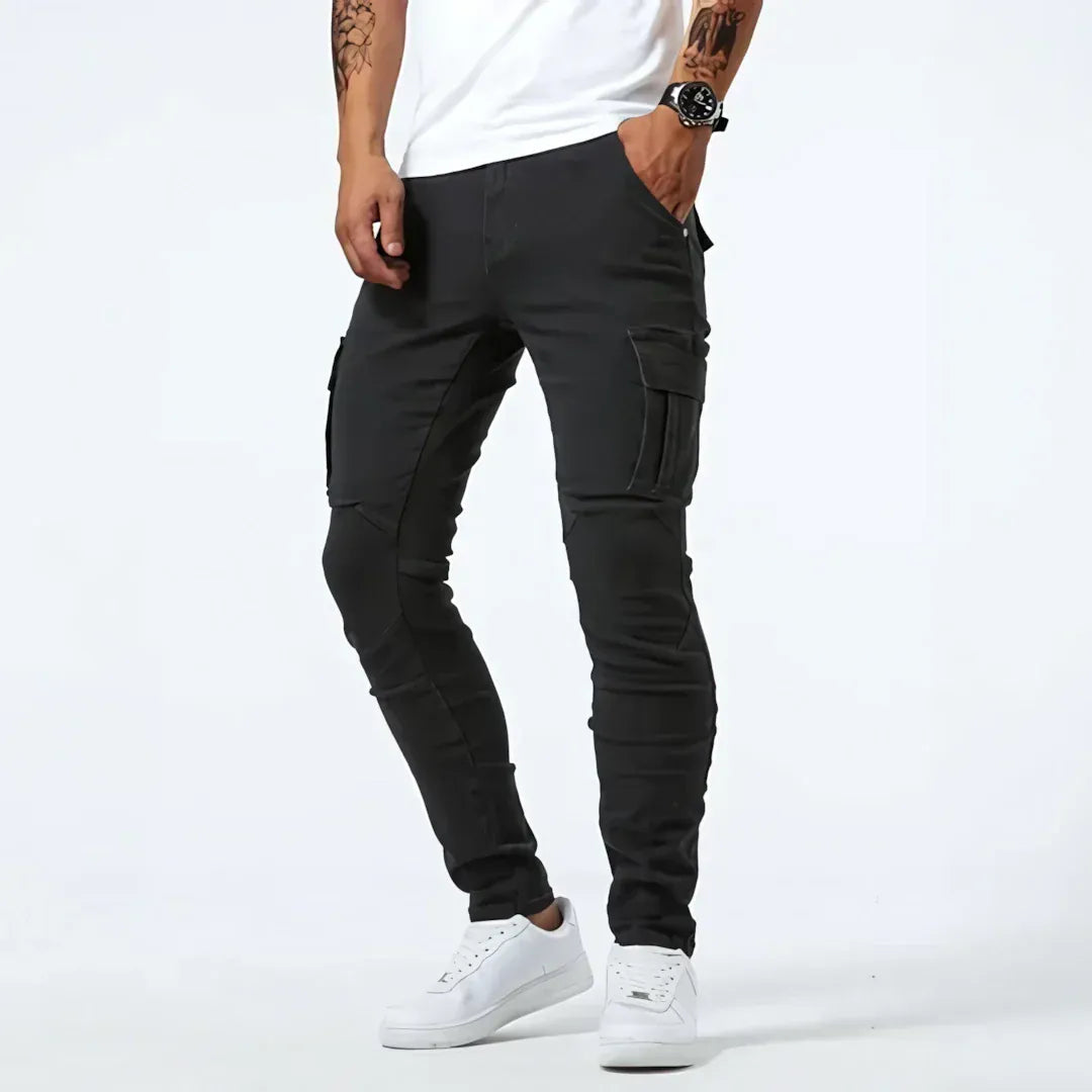 Albert | Fitted Cargo Jeans Pants for Everyday